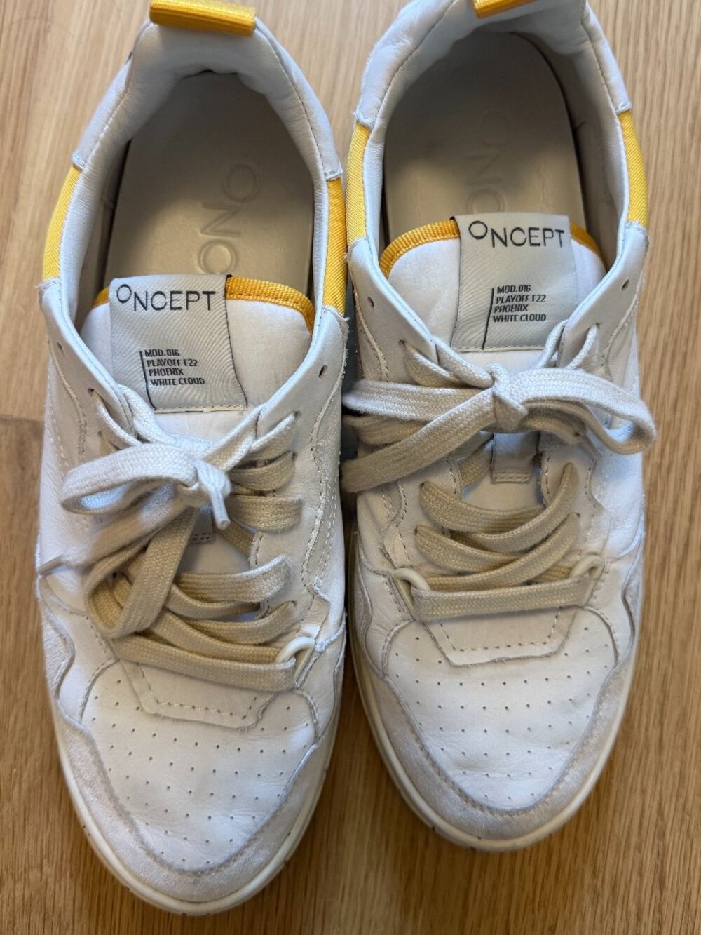 Oncept Phoenix Retro Sneakers White Cloud Size 10